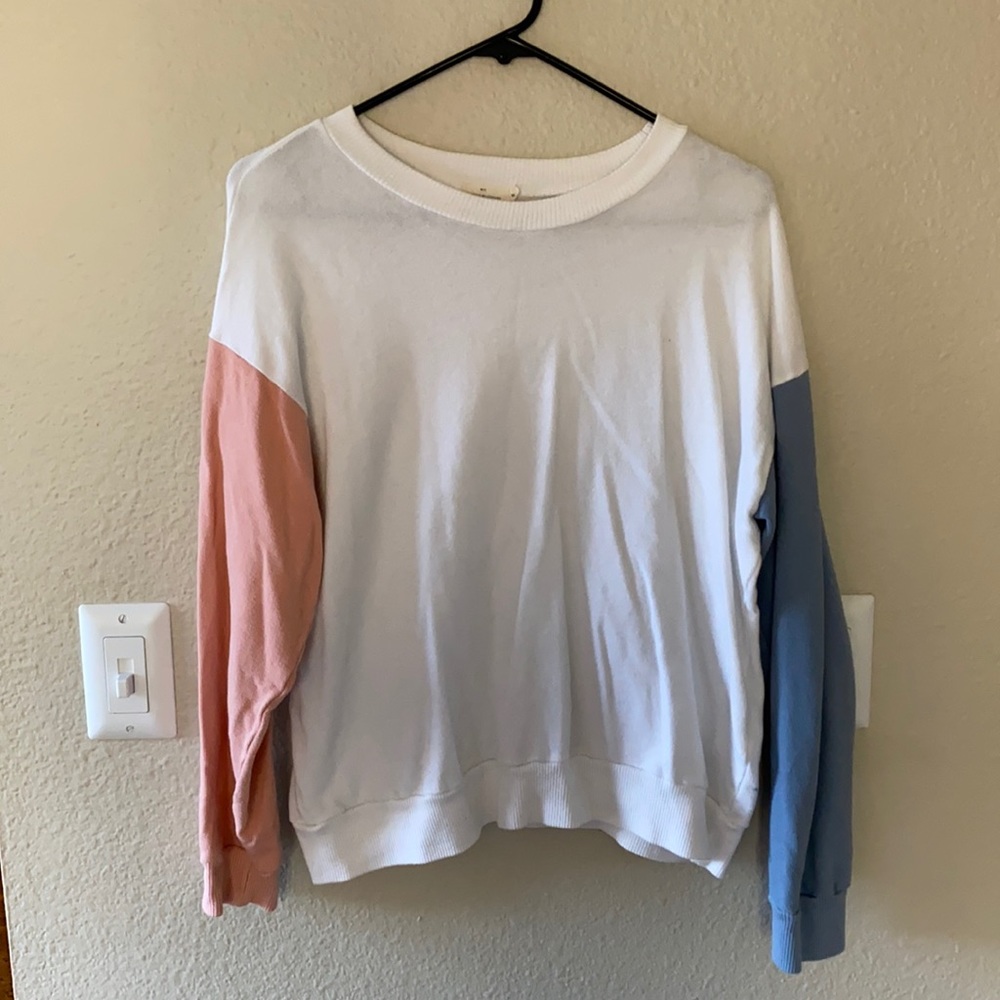 Colorblocked sweater